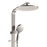 Empire Slim Deluxe Twin Shower, Brushed Nickel fienza