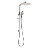 Empire Slim Deluxe Twin Shower, Brushed Nickel fienza