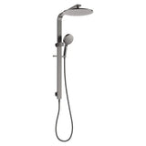 Empire Slim Deluxe Twin Shower, Gun Metal fienza