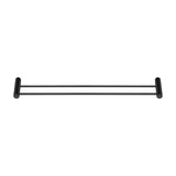 600mm Black Double Towel Rail Aquaperla