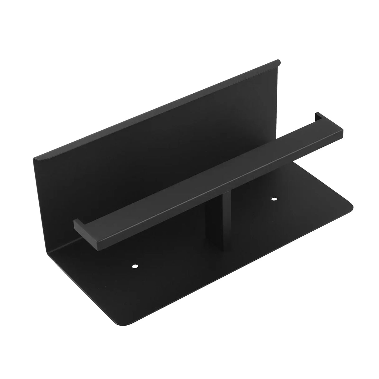 IVANO - Black Toilet Paper Holder Aquaperla