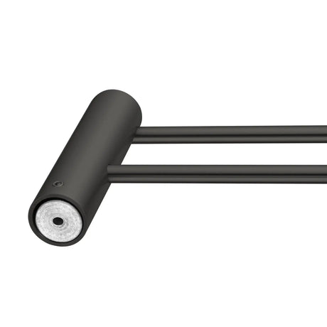 600mm Gunmetal Double Towel Rail Aquaperla