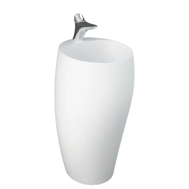 RAK Cloud Freestanding Basin, Matte White fienza