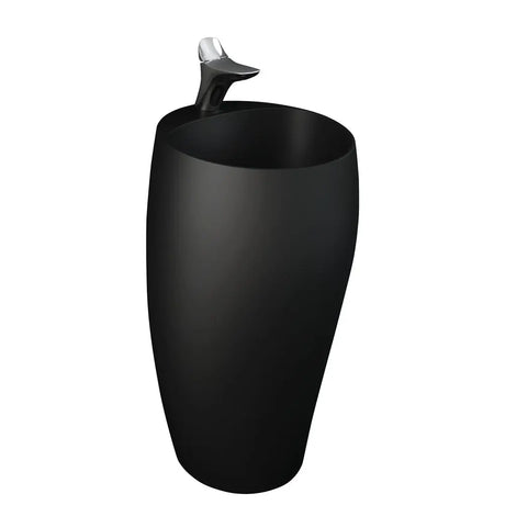 RAK Cloud Freestanding Basin, Matte Black fienza