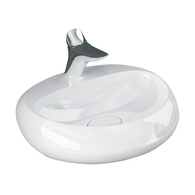 RAK Cloud Wall Basin, Alpine Gloss White fienza