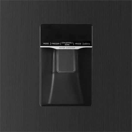 Blaupunkt Side By Side Fridge (Dark Steel) Blaupunkt
