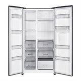 Blaupunkt Side By Side Fridge (Dark Steel) Blaupunkt