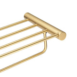 Brushed Brass Shower Shelf Aquaperla