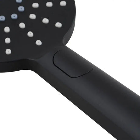 Black 3 Functions Handheld Shower Aquaperla