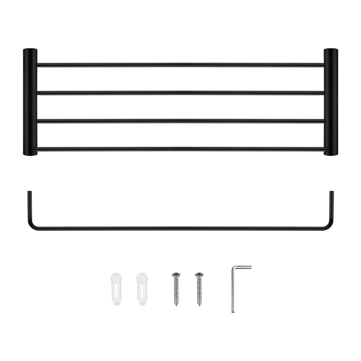 Black Shower Shelf Aquaperla