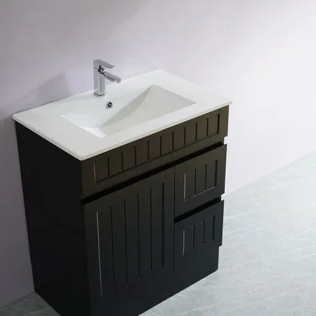 ACACIA SHAKER PVC Floor Vanity 750 Poseidon