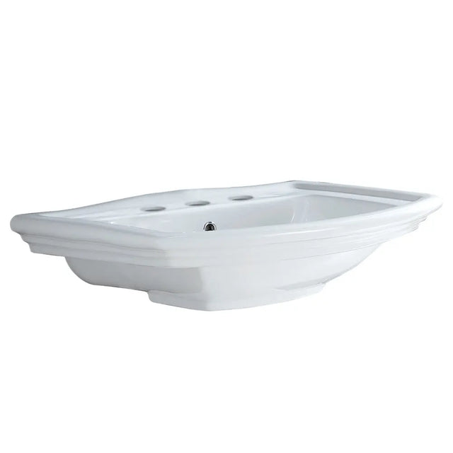 RAK Washington Wall Basin, 3 Tap Holes fienza