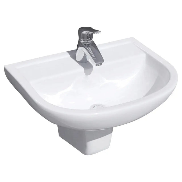 RAK X500 Wall Basin With Integral Shroud fienza