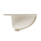 RAK Jessica Ivory Fully-Inset Basin, 1 Tap Hole fienza