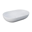 RAK Feeling Oval Above Counter Basin, Matte White fienza