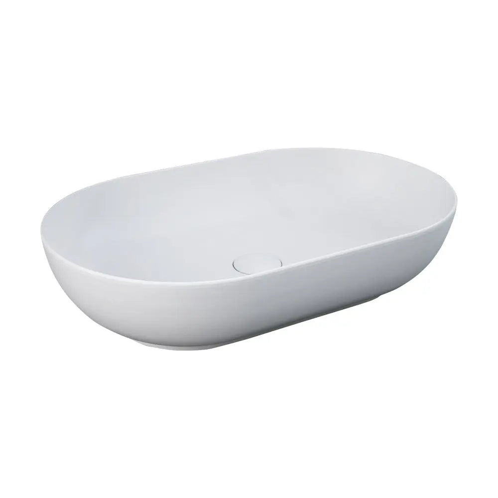 RAK Feeling Oval Above Counter Basin, Matte White fienza