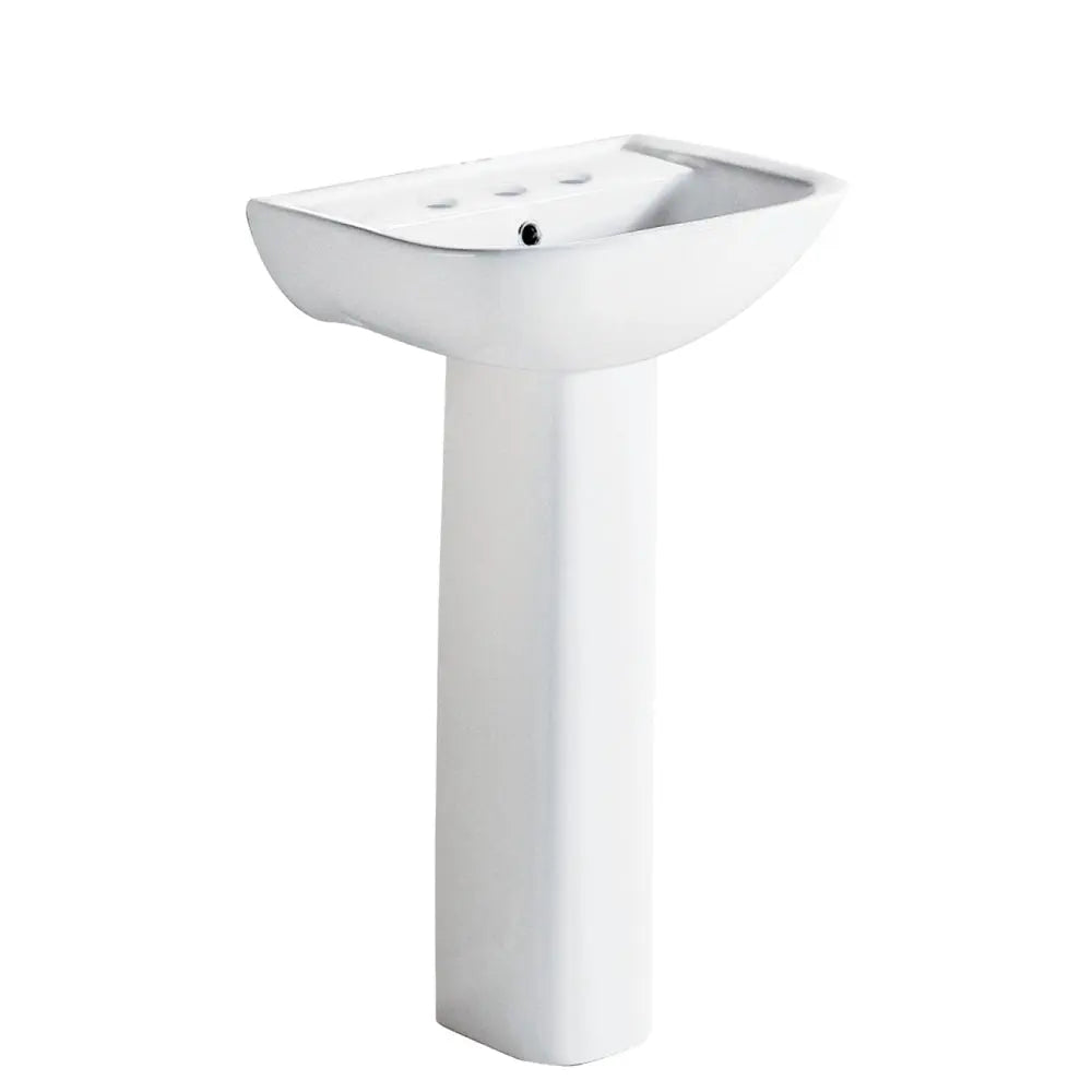 RAK Lara Pedestal Basin, 3 Tap Holes fienza