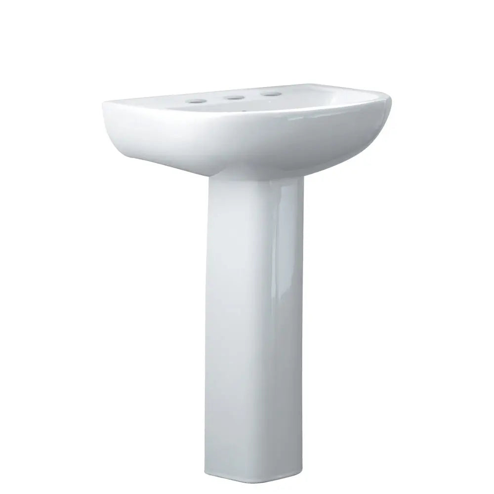 RAK Compact 550 Pedestal Basin, 3 Tap Holes fienza