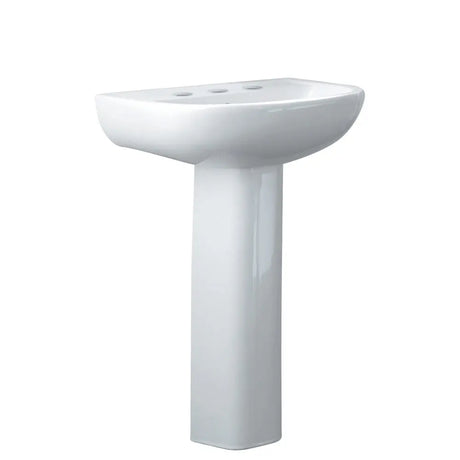 RAK Compact 550 Pedestal Basin, 3 Tap Holes fienza