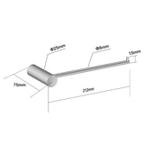 Brushed Nickel Hand Towel Aquaperla
