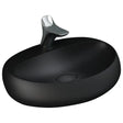 RAK Cloud 650 Wall Basin, Matte Black fienza