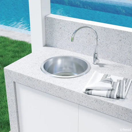 Tiva Round Kitchen Sink fienza