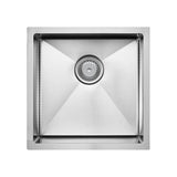Hana Anti-Scratch 32L Single Kitchen Sink, Stainless Steel fienza