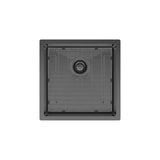 Hana 32L Single Kitchen Sink, PVD Carbon Metal fienza