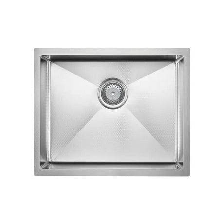 Hana Anti-Scratch 40L Single Kitchen Sink Kit, Stainless Steel fienza