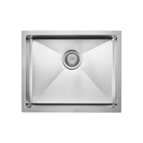 Hana Anti-Scratch 40L Single Kitchen Sink, Stainless Steel fienza