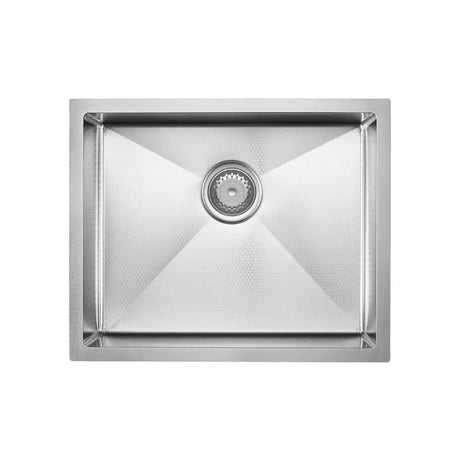 Hana Anti-Scratch 40L Single Kitchen Sink, Stainless Steel fienza