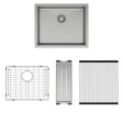 Hana 40L Single Kitchen Sink Kit fienza
