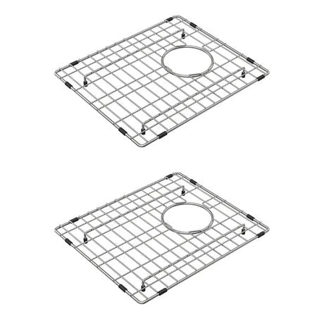 Hana 27L/27L Double Kitchen Sink Kit, Stainless Steel fienza