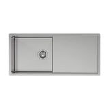 Hana 36L Single Kitchen Sink with Drainer fienza