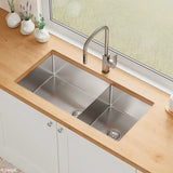 Hana 40L/27L Double Kitchen Sink Kit fienza