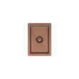 Hana 10L Single Kitchen Sink, Brushed Copper fienza