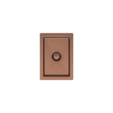 Hana 10L Single Kitchen Sink, Brushed Copper fienza
