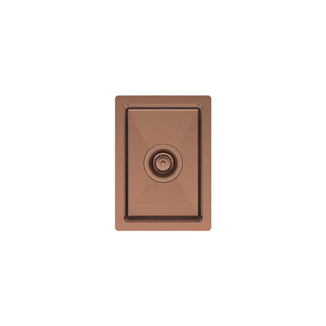 Hana 10L Single Kitchen Sink, Brushed Copper fienza