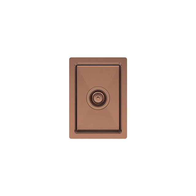 Hana 10L Single Kitchen Sink, Brushed Copper fienza