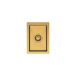 Hana 10L Single Kitchen Sink, Rugged Brass fienza