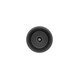 Kuro Granite 22L Round Single Bowl Kitchen Sink, Matte Black fienza
