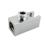 Chrome Shower Rail with Handheld Shower Aquaperla