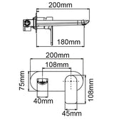 VOG - Chrome Spout Mixer Aquaperla