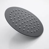 200mm Black Shower Head Aquaperla