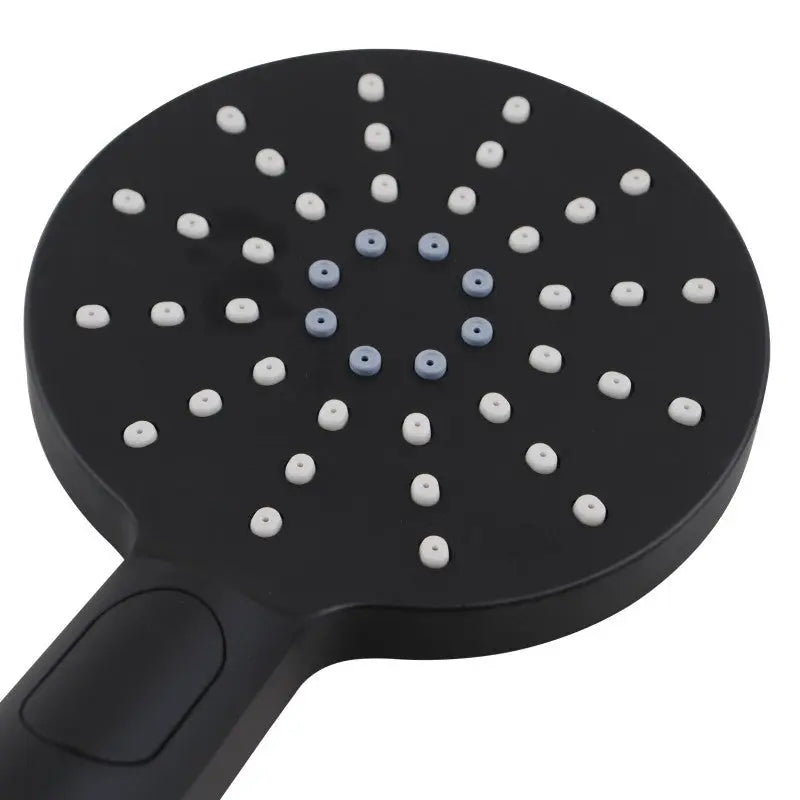 Black 3 Functions Handheld Shower Aquaperla