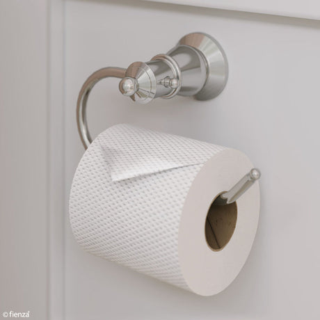 Lillian Toilet Roll Holder, Chrome fienza