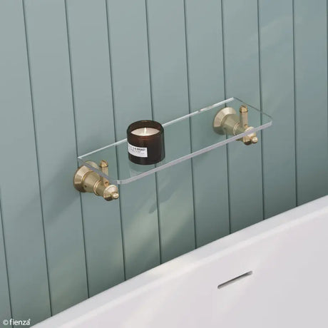 Lillian Glass Shelf, Urban Brass fienza