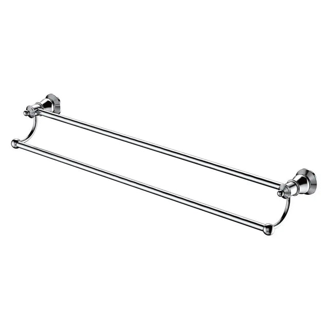 Lillian Double Towel Rail, Chrome fienza