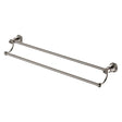 Lillian Double Towel Rail, Brushed Nickel fienza