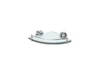 Michelle Glass Corner Shelf, 200mm fienza